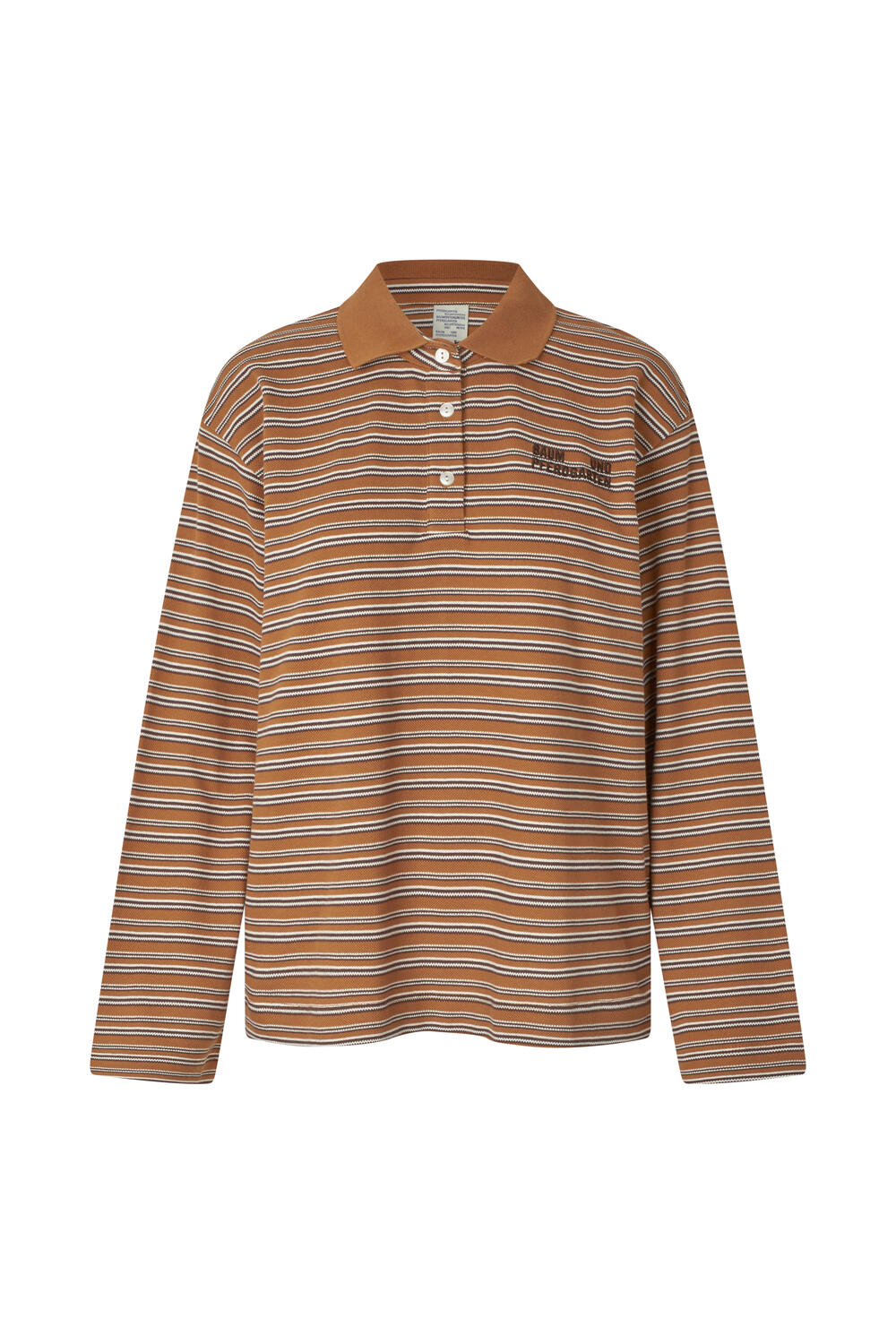 Jeanne polotrøje - Nuthatch Polo Stripe